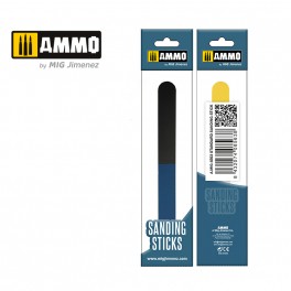 Ammo Mig 8563 Standard Sanding Sticks (Contains 4 different grits)