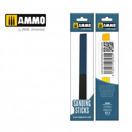 Ammo Mig 8564 Multi-Purpose Sanding Sticks (Contains 6 different grits)