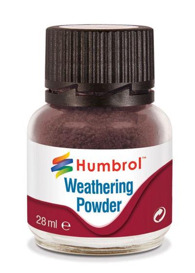 Humbrol AV0007 Weathering Powder 28ml- Dark Earth