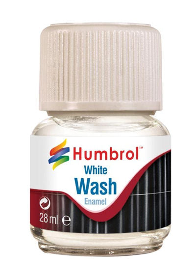 Humbrol AV0202 Enamel Wash - White 28ml