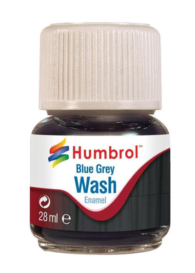 Humbrol AV0206 Enamel Wash - Blue Grey 28ml