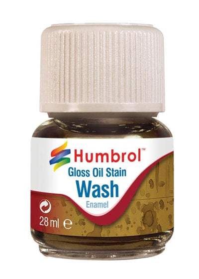 Humbrol AV0209 Enamel Wash - Oil Stain 28ml