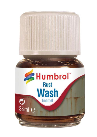 Humbrol AV0210 Enamel Wash - Rust 28ml