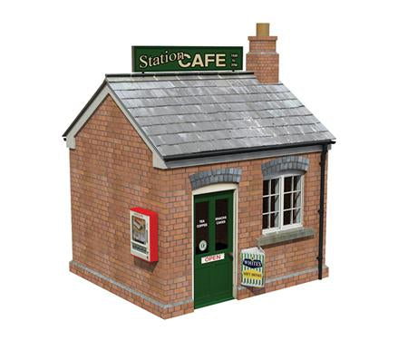 Bachmann Scenecraft 44-0071 Station Cafe (Pre-Built) - OO Scale, Model Building