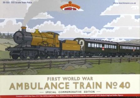 MON Bachmann 30-325 Ambulance Train No.40 Train Pack - OO Scale ** Unopened ex shop stock in original packaging **