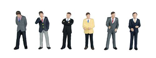 Bachmann 36-040 Businessmen (6 figures per pack) - OO Scale
