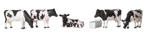 Bachmann 36-081 Cows (7) Figure Set - OO Scale