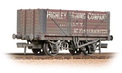 Bachmann 37-093 7 Plank End Door Wagon Highley Mining Company Ltd (Weathered) - OO Gauge