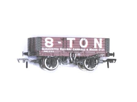 SH Bachmann 37-2019K PO 5 Plank Wagon "8-TON Gloucester Railway Carriage and Wagon Co Ltd" - Pre-owned - Like new with Mint Box - Bachmann Collectors Club Model 2018