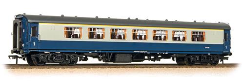Bachmann 39-312 BR Mk1 SP Pullman Second Parlour Blue / Grey with Lights - OO Gauge
