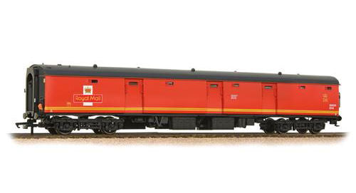 Bachmann 39-750 BR Mk1 POT Stowage Van Post Office Red Preserved - OO Scale