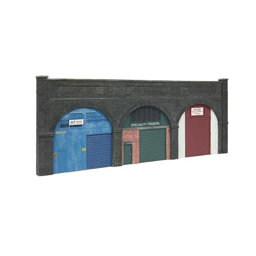 Bachmann Scenecraft 44-287 Low Relief Railway Arches (Pre-Built) - OO Scale