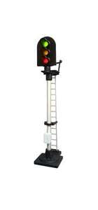 Berko B504 3 Aspect Signal R/G/Y Standard Round Head - OO Scale