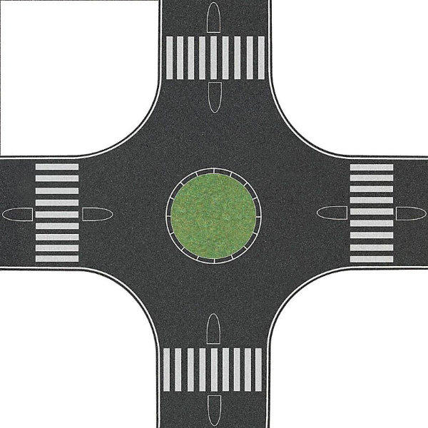 Busch 1101 Roundabout (Self Adhesive) - OO / HO Scale
