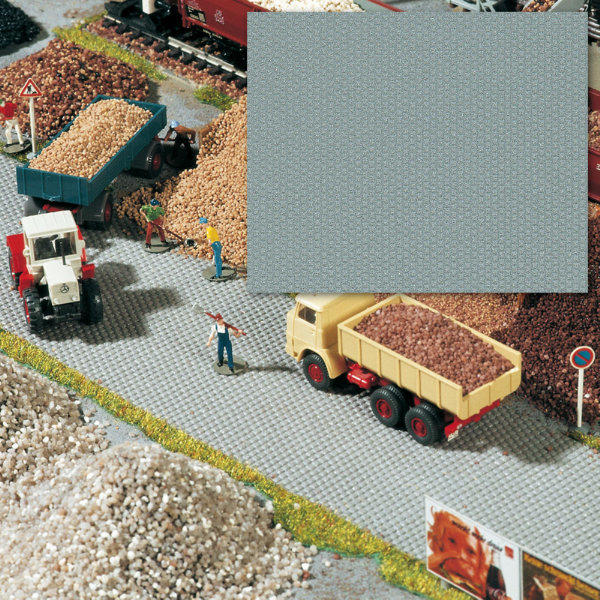 Busch 7089 Cobbled Square (560mm x 330 mm) - N Scale