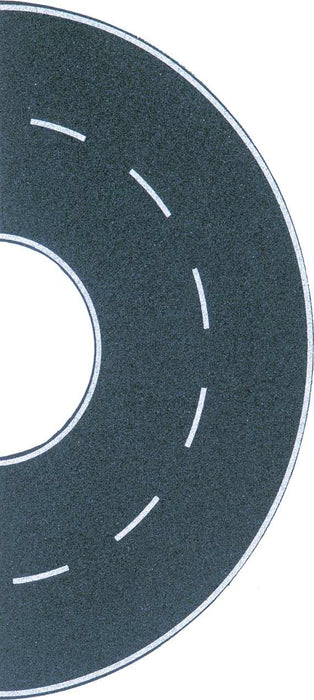 Busch 7098 Semi Circle Road (80mm x 230mm) - OO Scale