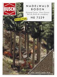 Busch 7529 Ground Cover - Pine Forest 300ml - Suitable for OO / HO Scales