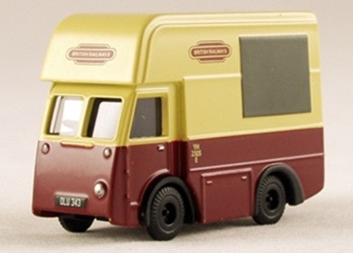 Classix EM76641 NCB Electric - High Top Van YH/2305/ in Crimson and Cream Livery branded British Railways - 1:76 Scale (OO)