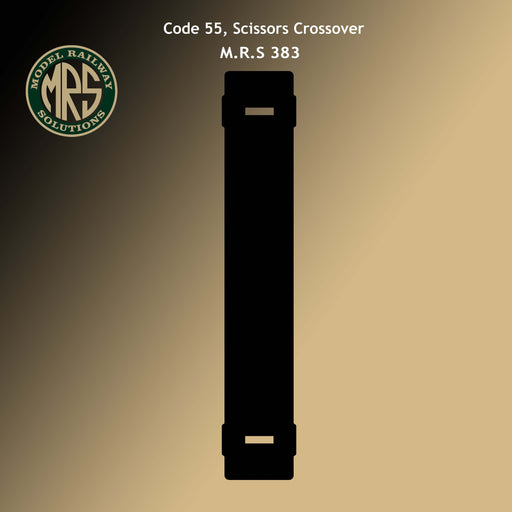 M.R.S Self Adhesive Cork Scissors Crossover Code 55 - N Scale