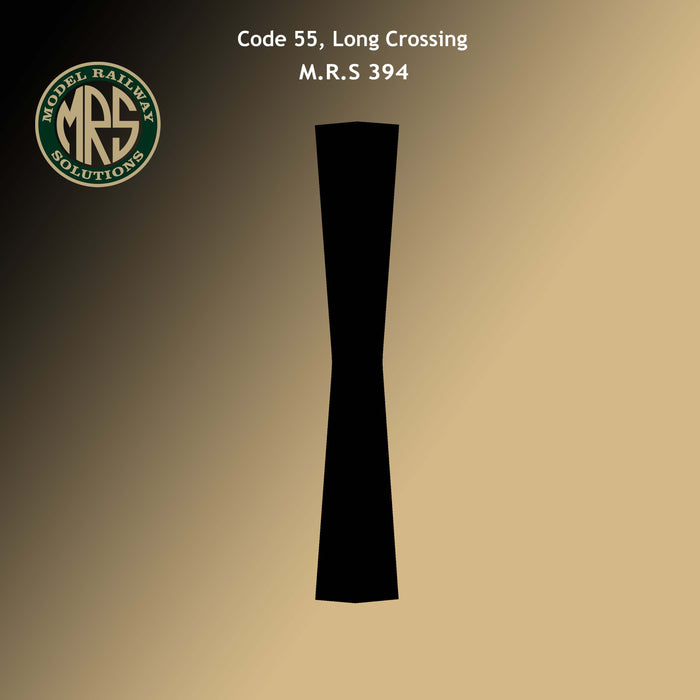'N' Gauge Self Adhesive Cork Long Crossing