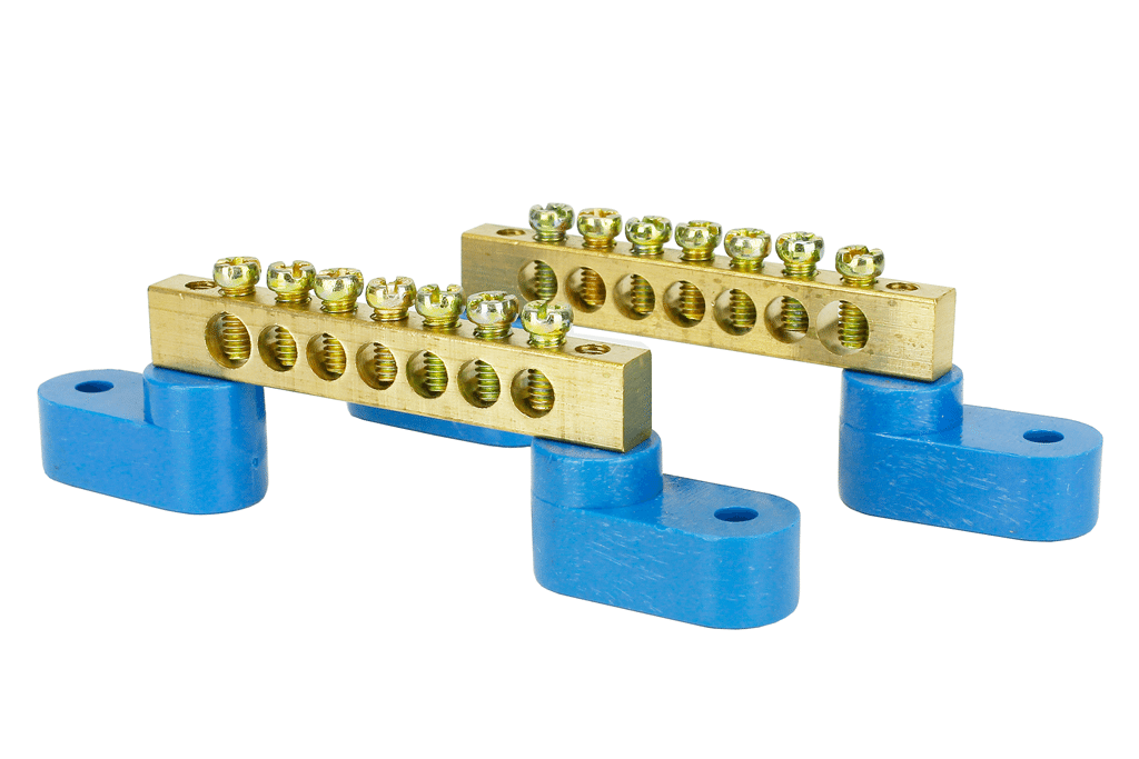 DCC Concepts Bbar2 Solid Brass Power Distribution Bars (2 Pack)