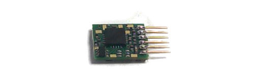 Gaugemaster DCC23 6 Pin / 2 Function Plug-in Decoder (1 amp / 2 amp peak) - Suitable for N Gauge use