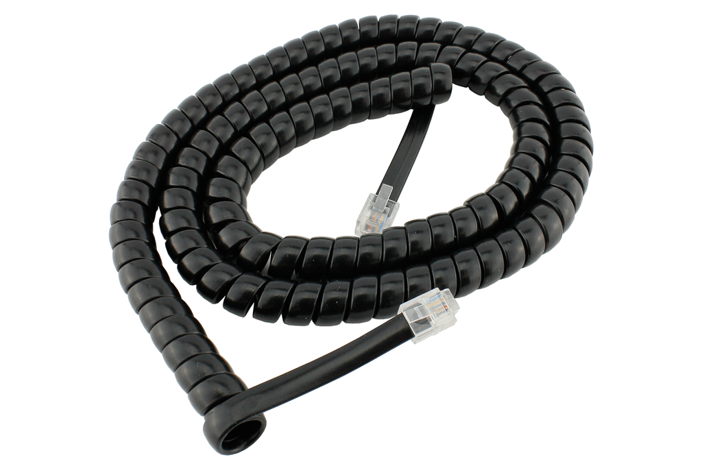 DCC Concepts DCD-ACL RJ12 6pin Curly Cord For NCE Powercab and Cobalt Alpha – 2m / 6ft long