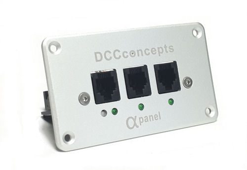 DCC Concepts DCD-DAP Alpha Panel Layout panel for NCE and Roco
