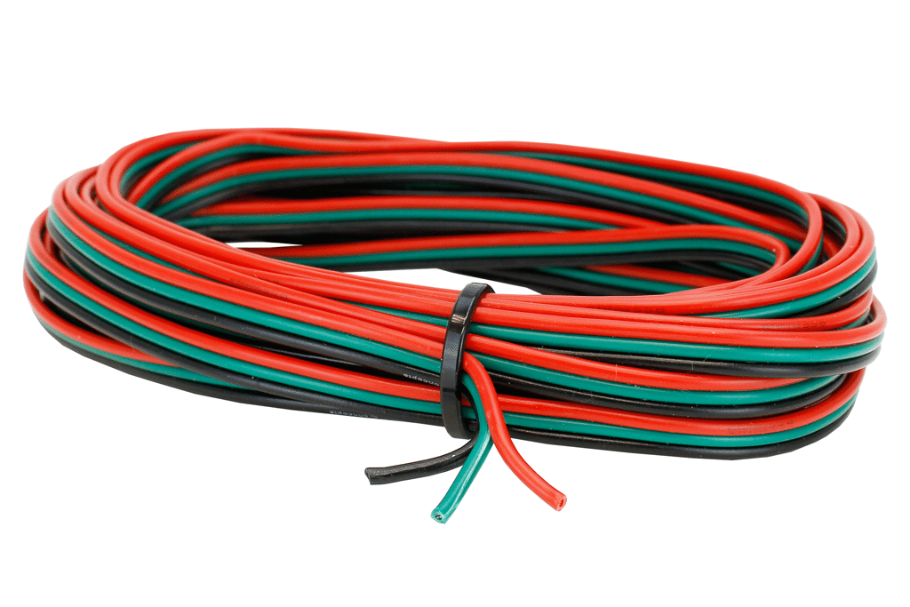 DCC Concepts DCD-RGB 3-Wire RGB Ribbon - 5metre length
