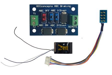DCC Concepts DCD-ZN218.6A Zen Black Versatile 8 and 21MTC connection ability with ABC Module included. 6 Full power functions.