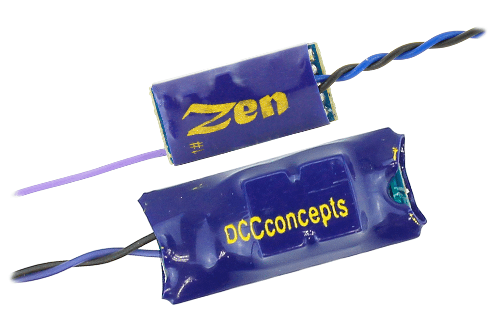 DCC Concepts ZN8D  NANO 8 Pin Direct 4 Function with Stay Alive