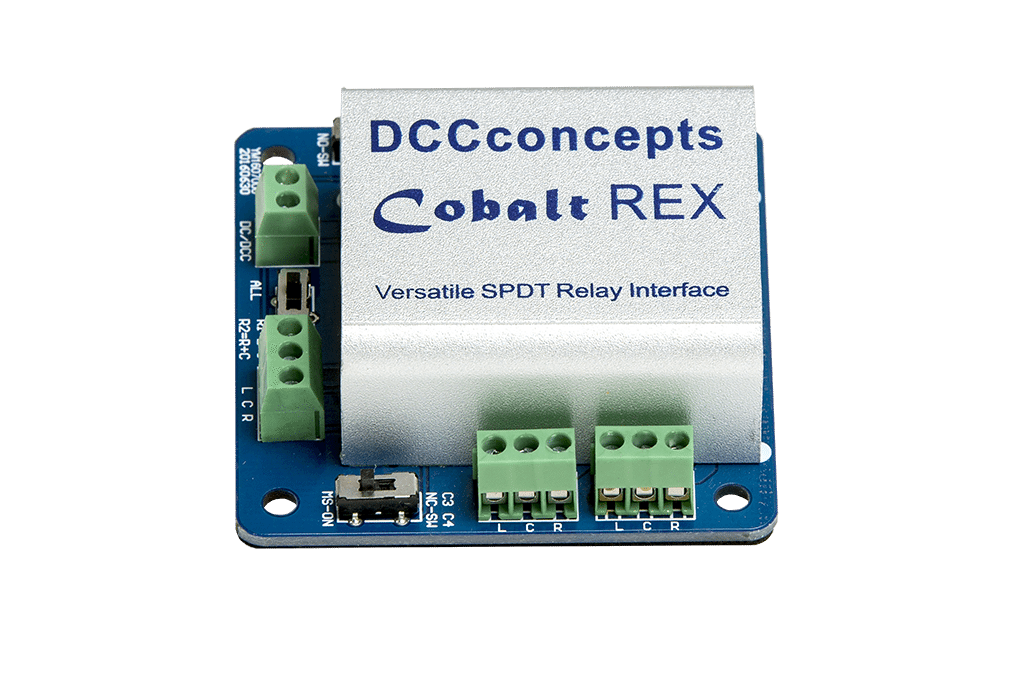 DCC Concepts DCP-REX Cobalt Relay Extension Board