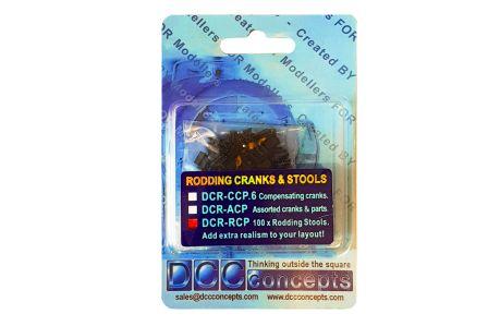 DCC Concepts DCR-RCP Rodding Cranks and Stools (Assorted) - OO Scale