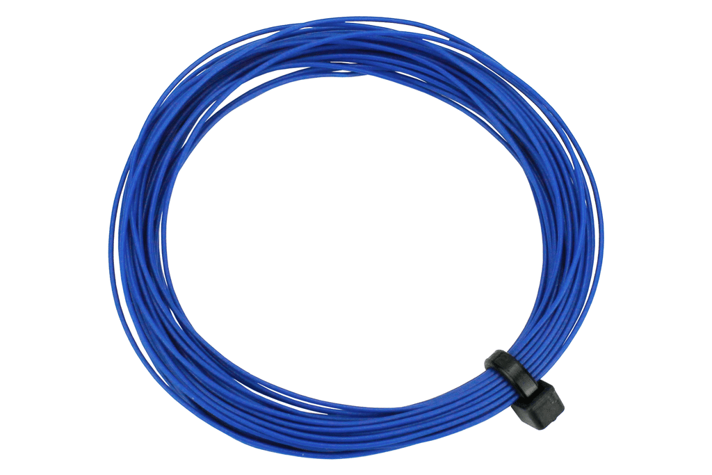 DCC Concepts DCW-32BL Decoder Wire - Stranded 6m (32g) - Blue