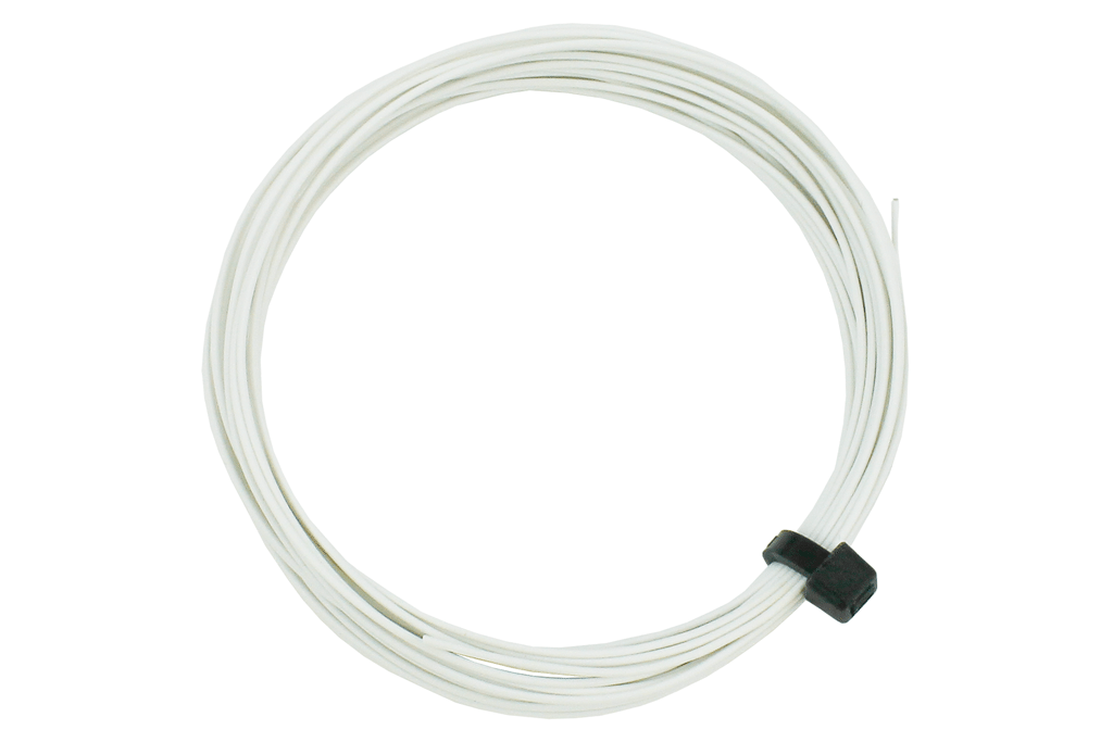 DCC Concepts DCW-32WH Decoder Wire - Stranded 6m (32g) - White