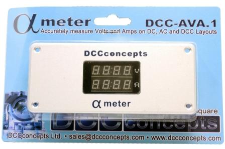 DCC Concepts DCD-AVA.1 Alpha Meter