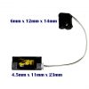 DCC Concepts DCD-SA3-MD.1 Zen 3-Wire Medium Stay Alive for Zen Black & Blue+ Decoders