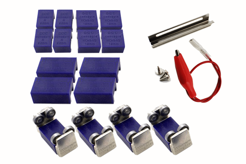 DCC Concepts DCM-RRA4 Multi-Gauge Rolling Road with 4 Roller Pairs - Suitable for 2mm and 4mm Scales