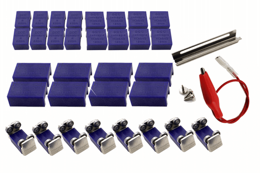 DCC Concepts DCM-RRA8 Multi-Gauge Rolling Road with 8 Roller Pairs - Suitable for 2mm and 4mm Scales