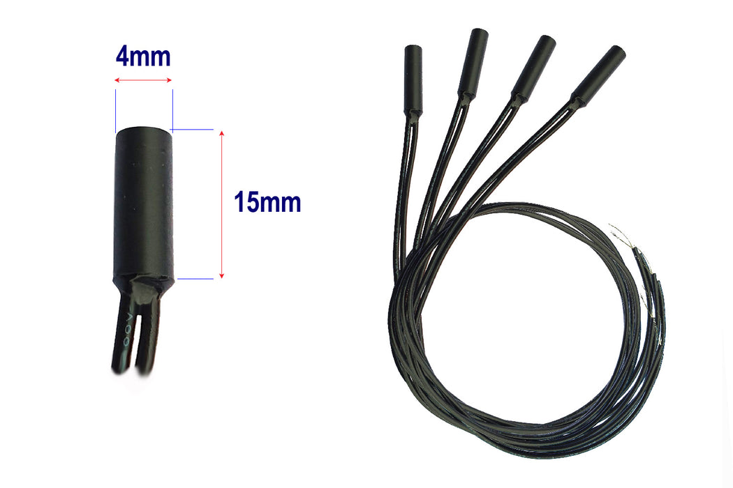 DCC Concepts DCP-TMS Slim Vertical Mounted Magnetic Sensors (4-pack)