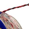 DCC Concepts DCW-PW25 3 Plaited Wire (Red / Black / Red) - 25 metre roll