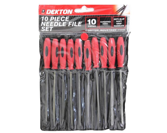 Dekton DT30450 10 Piece Needle File Set
