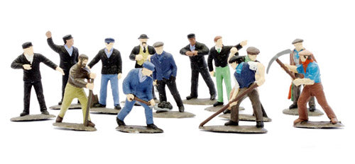 Dapol C002 Kitmaster Railway Workmen Kit (Unpainted) - OO Scale