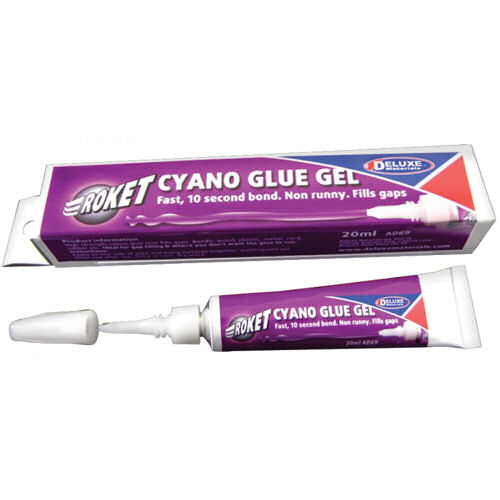 Deluxe Materials AD-69 Roket Cyano Glue Gel (20ml)