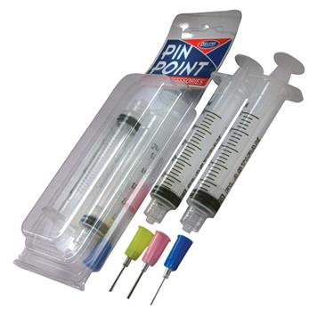 Deluxe Materials AC8 Pin Point Glue Syringe Kit (Contains 2 syringes for accurate application of water based glues)