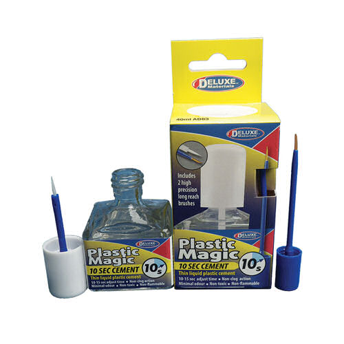 Deluxe Materials AD83 Plastic Magic 10 Second Cement - 40ml bottle
