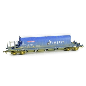 EFE Rail E87025 JIA NACCO Wagon Number 33-70-0894-015-3 in IMREYS Blue Livery (Light Weathering) - OO Gauge