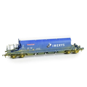 EFE Rail E87026 JIA NACCO Wagon Number 33-70-0894-016-1 in IMREYS Blue Livery (Light Weathering) - OO Gauge