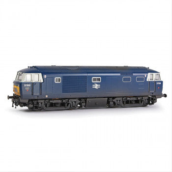 EFE Rail E84004 Class 35 Hymek D7056 BR Blue Weathered (Small yellow warning panel with data panel) - OO Gauge