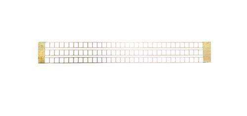 Eckon EA1 Etched Brass Ladder Strip (3 x 100mm lengths) - 4mm / OO Scale